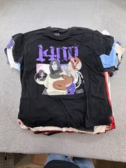 Reseller Lot Of 24 Graphic Tees Bundle Wholesale Mixed Adult Tshirt Bulk Resale