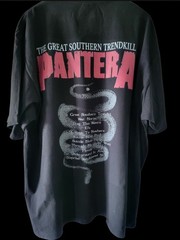 PANTERA GREAT SOUTHERN TRENDKILL On SHAKA HEAVYWEIGHT GARMET SHIRT