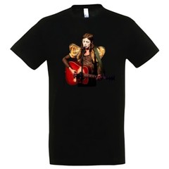 LUCIO COURSES T-SHIRT 100% COTTON KNIT T-SHIRT SINGER SANREMO