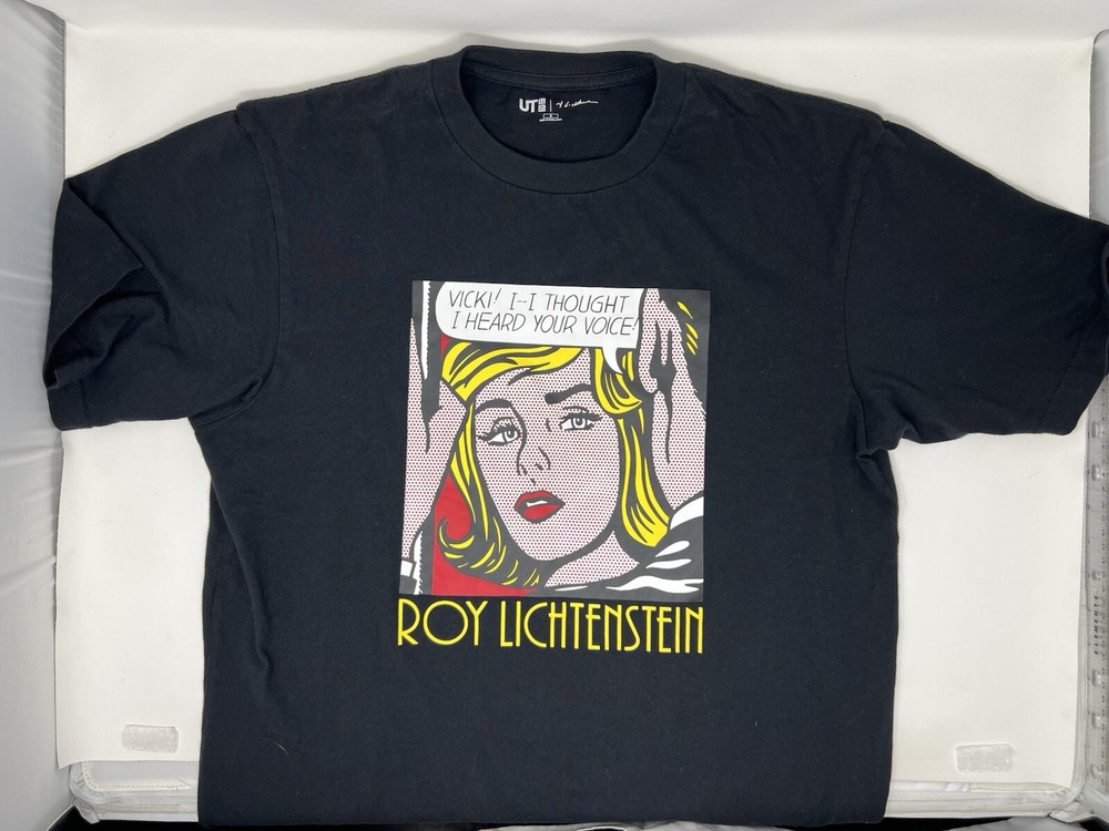 Roy Lichtenstein x Uniqlo Graphic Art Oversized Men’s T shirt Size Small S
