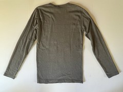 AC/DC November World Tour Textured Knit Long Sleeve T-Shirt Men’s M Gray 2012