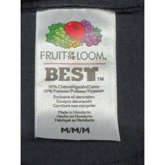 Fruit of the Loom Niagara Falls Fire Department T-Shirt Mens Medium Black NFFD