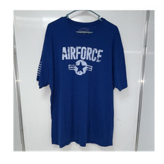 Grunt Style Airforce Blue Graphic Logo Cotton Crew Neck Short Sleeve T-Shirt XXL