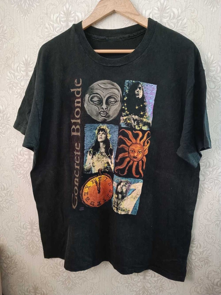 Vintage Concrete Blonde Walking The Wolrd 1992 Unisex S-5XL Shirt MK390