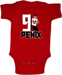 Michael Penix Jr 9 Atlanta Creeper Romper One Piece BABY