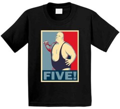 King Kong Bundy Hope Wrestling Five T Shirt