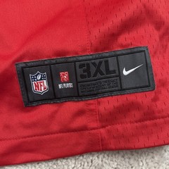 Nike Ryan Fitzpatrick Tampa Bay Buccaneers NFL Jersey Mens 3XL Red Black 14