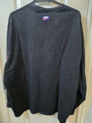 Nike Air Jordan Long Sleeve ‘Distressed Look’ T-Shirt Black/Red Men’s XXL NWT