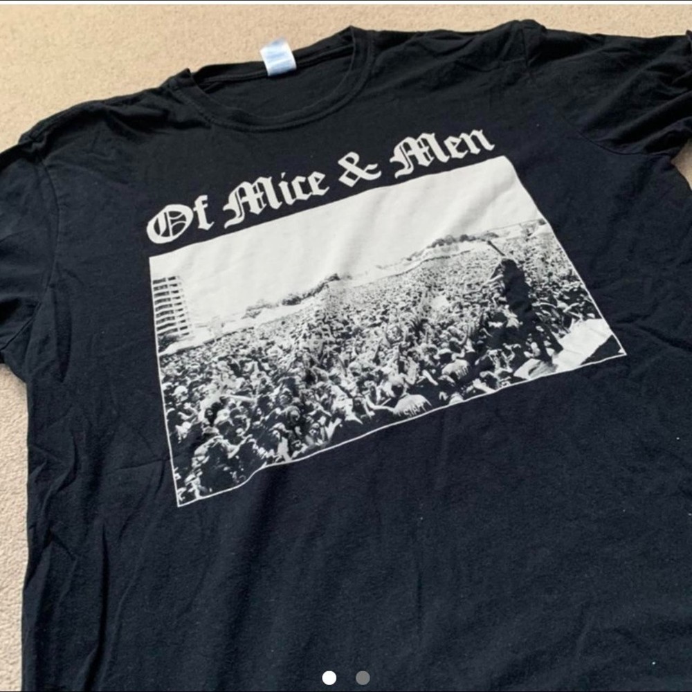 Vintage Of Mice and Men Band Shirt Unisex Concert S to 5XL TU450