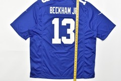 Nike NFL New York Giants Odell Beckham Jr #13 On Field Jersey Royal Blue Men 2XL
