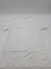 Express T-Shirt Men Medium White Graphic Tee#46578