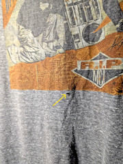 Beastie Boys Posse In Effect Obey Awareness RIP MCA M Grey Shirt 20″ W X 27″ L