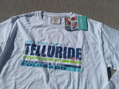 Comfort Wash Telluride Long Sleeve T Shirt Small NEW White