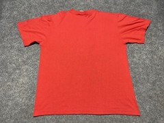 Vintage Medium Everything Australian Flannel Flower Red Shirt Cotton