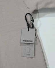 Amongst Others Men’s Drop Shoulder Boxy Fit T-Shirt Gray Beige – Medium NWT