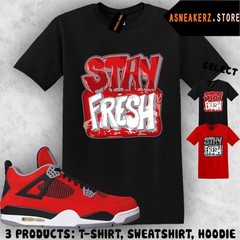 Tee Shirt Matching AJ 4 Toro Bravo 2026 To Match Sneaker Stay Fresh T-Shirt