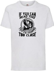 Fishing Your To Close Fish Humour Novelty T Shirt Various Colours And Sizes
