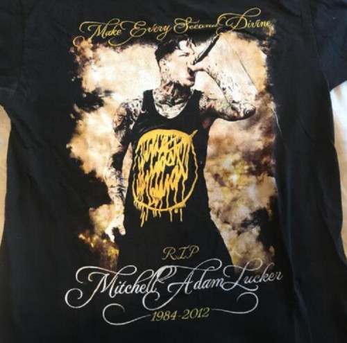 Vintage Memories Live Mitch Adam Lucker Shirt Classic Black Unisex