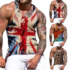 Men’s Stringer Muscle Bodybuilding Shirt Tank Top Gym Singlet Fitness Sport Vest