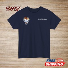 1st Battalion 24th Marine Regiment USMC Small Logo T-Shirt S to 5XL Made In USA