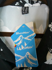 MAGCOMSEN Men’s Hawaiian Floral Shirt Short Sleeve Large Black White