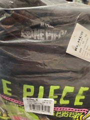 One Piece Netflix Short Sleeve Shirt NEW SEALED Adult Size Large Black Mens