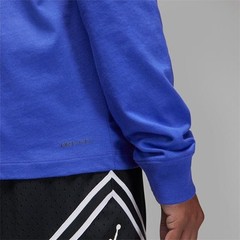 Men’s Air Jordan Breakfast Club Jumpman Long Sleeve T-Shirt-Lapis Blue- Sz Large