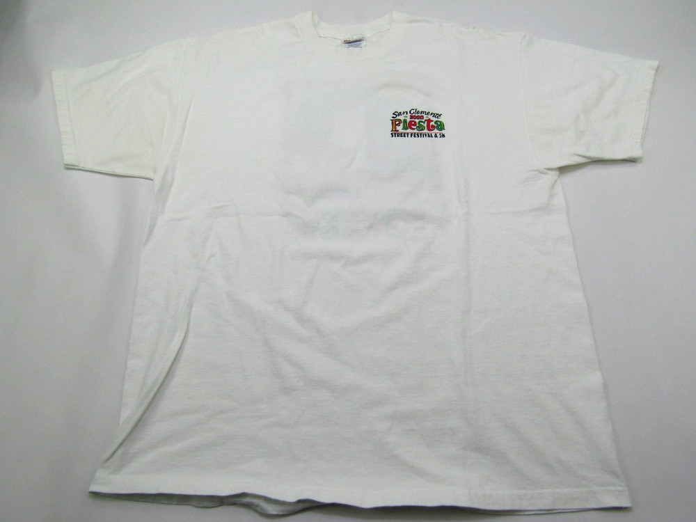 VTG 2000 San Clemente Fiesta T-Shirt Adult XL 46-48 Tourist Tee Islandcore Beach