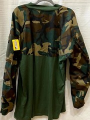 Rothco G.I. Combat Long Sleeve Military Tactical Shirt | Green Camo | Mens 2XL