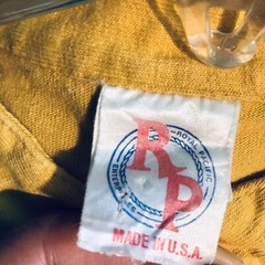 Vintage R P Las Vagas Made In USA Shirt Size Medium -28” Long -43 Chest