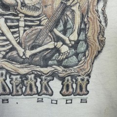 Vintage Bonaroo Shirt Mens Large White Y2K Radiohead Concert 2006 Rare Beck