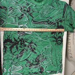 VTG Request Men’s Graphic Embroidered Green Tshirt Big & Tall 4XL Short Sleeve