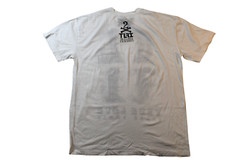 True Love False Idols Mens TLFI Black Letter White Shirt NWT 2XL