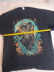 Jinjer Wolflower Band T-Shirt Men’s Size XXL Black Progressive Metalcore…