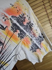 Vintage 90s Single Stitch Ducks Loons AOP All Over Print Nature Tee T Shirt XXL