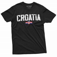 Croatia T-shirt Hrvatska Mens Womens tee Shirt Croatian Flag National Tee