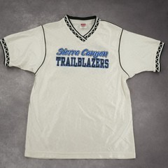 Don Alleson White Sierra Canyon Trailblazers Athletic T-Shirt Mens Size S