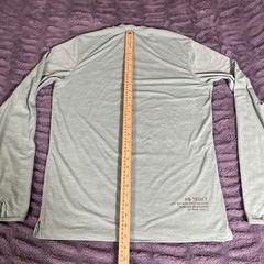 Howler Brothers HB Tech T Sage Green Heather UPF 50+ Long Sleeve Sun Shirt Small