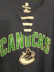 NHL Fanatics CANUCKS Men T-shirt, New with tags, Size L