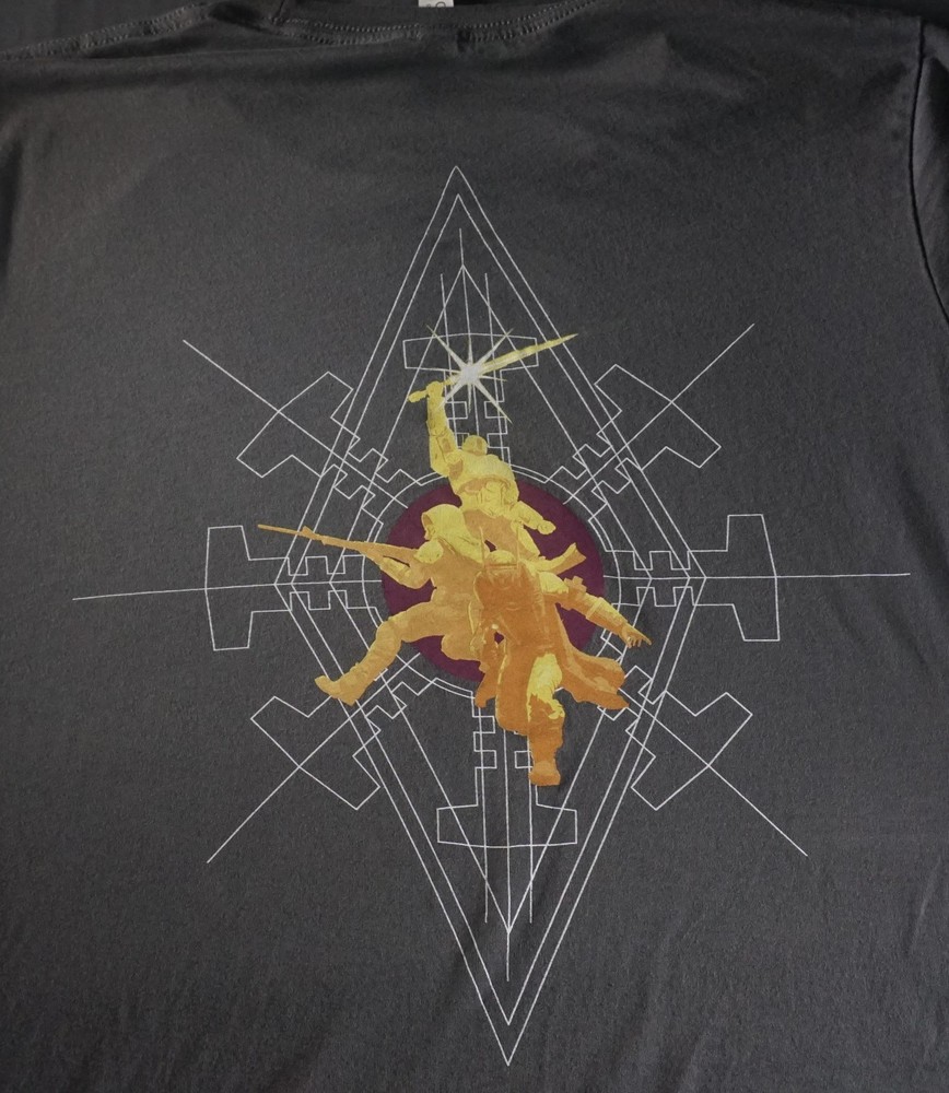 Destiny 2 Renegades Shirt Mens Large Gray Dev Team Crew Promo Video Game Tee
