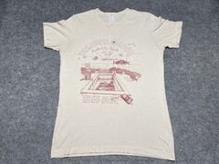 Okkervil River Austin Texas Rock Rareities & Request band Beige Small Shirt 2017