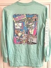 Thrilla Gorilla Da Boys Krew Hardcore MED Long Sleeve T Shirt T&C Surf Skate