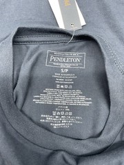 PENDLETON WOOLEN MILLS SMALL BLUE T-SHIRT BRAND NEW WITH TAG