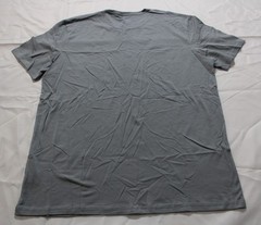 Pact Men’s Softspun Cotton Essential Crewneck T-Shirt DH3 Smoke Large NWT