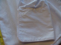 Albert Nipon Men’s White Shirt Classic Casual Cuff Style Large 17 1/2, 32-33