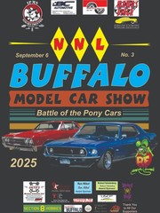 NNL Buffalo Model Car Show 2024 Commemorative Tee shirt Medium – 3X Large