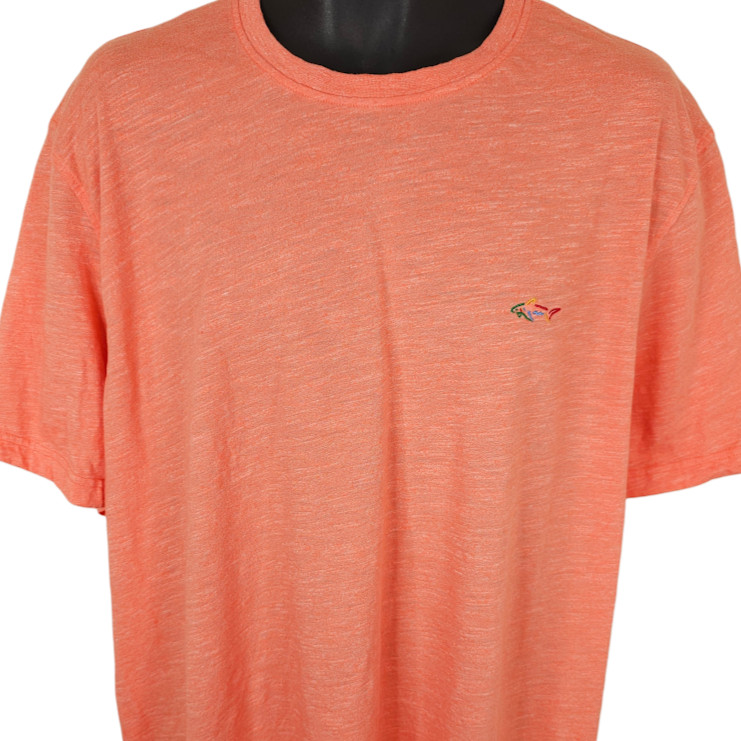 Greg Norman T Shirt Mens Size 2XL Pink Orange Heathered Streetwear