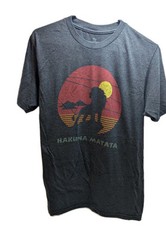 Disneys The Lion King Mens Tshirt Black Size M