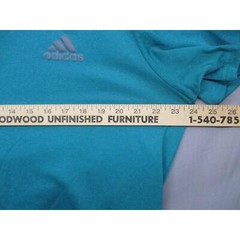 Adidas Teal Classic Athletic T-Shirt Climalite Mens Size Medium