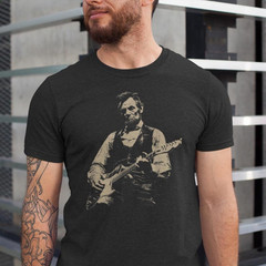 Abraham Lincoln Guitar T-Shirt, Retro Political Humor Tee